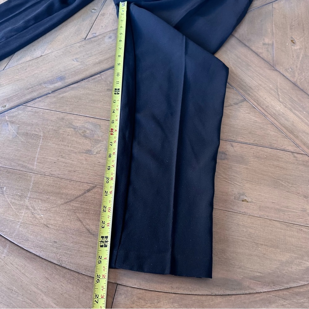 Express Statement Bow Color Block Straight Leg Jumpsuit Cocktail Party Pockets S - Picture 5 of 10